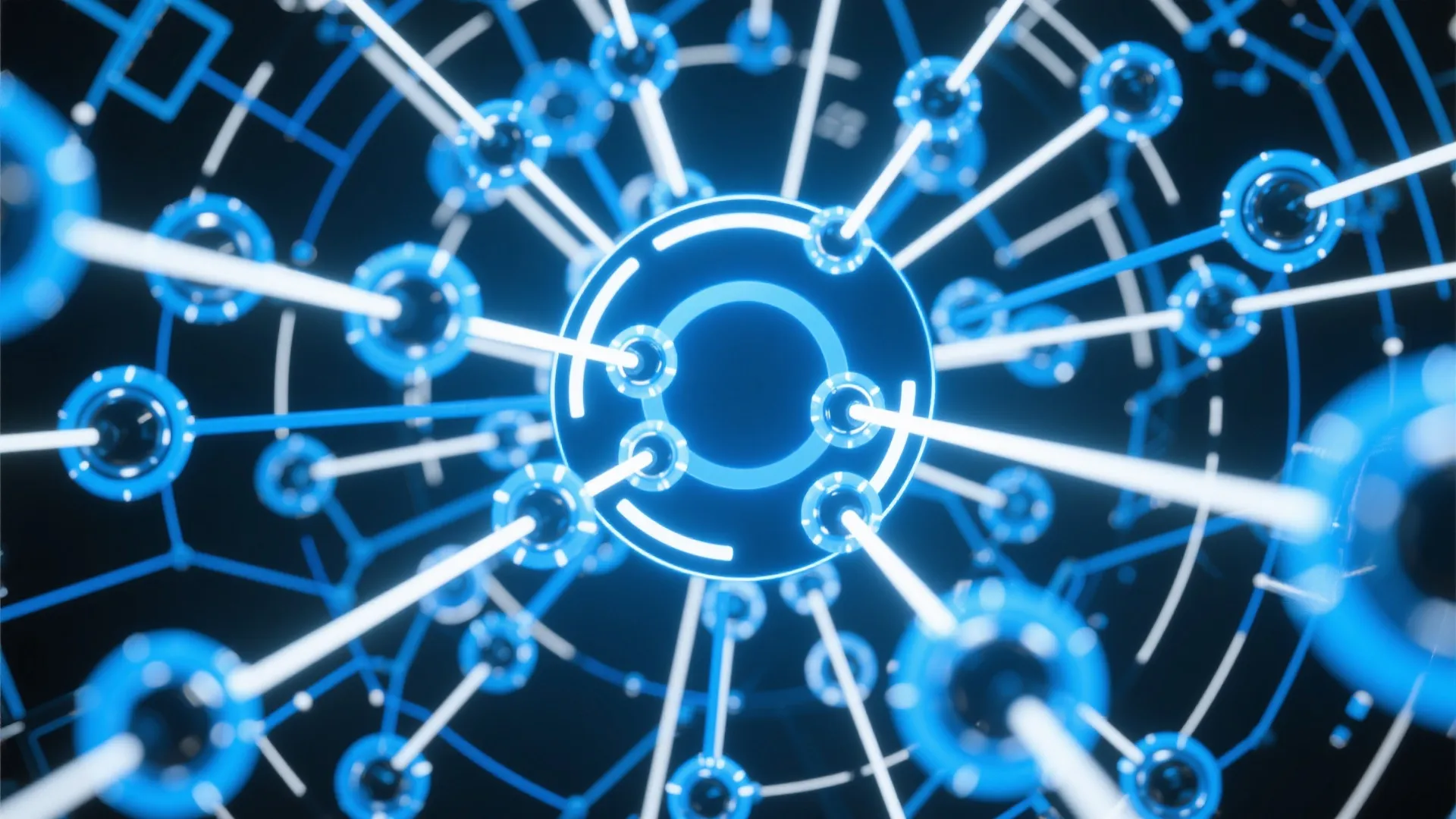 Digital Network Background